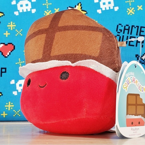 Squishmallows Toys Squishmallow Paulton The Chocolate Bar Snack 5